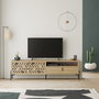 Hanah Home Dıonysos Soporte para TV Roble Zafiro